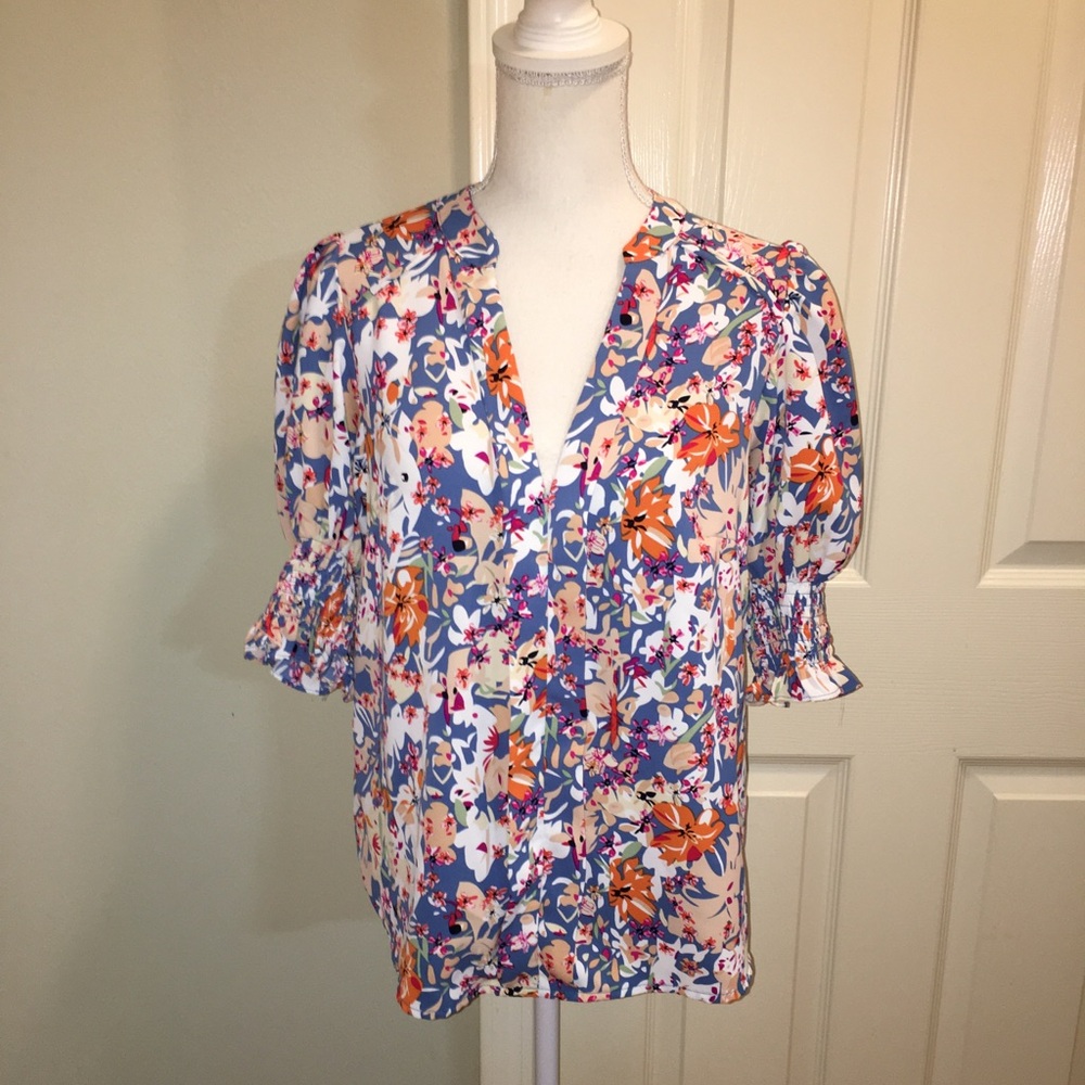 Floral Print Blouse